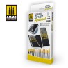 Ammo Mig Brush Arsenal - Estuche Organizador y Protector de Pinceles