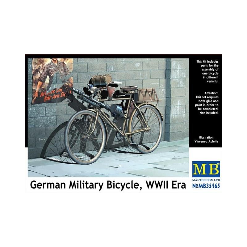 Masterbox 1/35 German Military Bicycle WWII Era