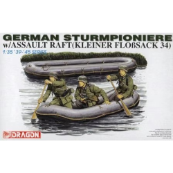 Dragon 1/35 German Sturmpioniere w/Assault Raft (Kleiner Floßsack 34)