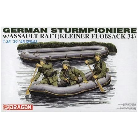 Maqueta-Dragon-Sturmpioniere-Balsa-Asalto-1-35