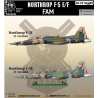 Aztec Models 1/72 Calcas Northrop F-5E/F FAM Northrop F-5E and F-5F for the Mexican Air Force