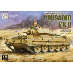 Border Model 1/35 Crusader Mk.II British Cruiser Tank MK.VI & German Pzkpfw.Mk V746(e)