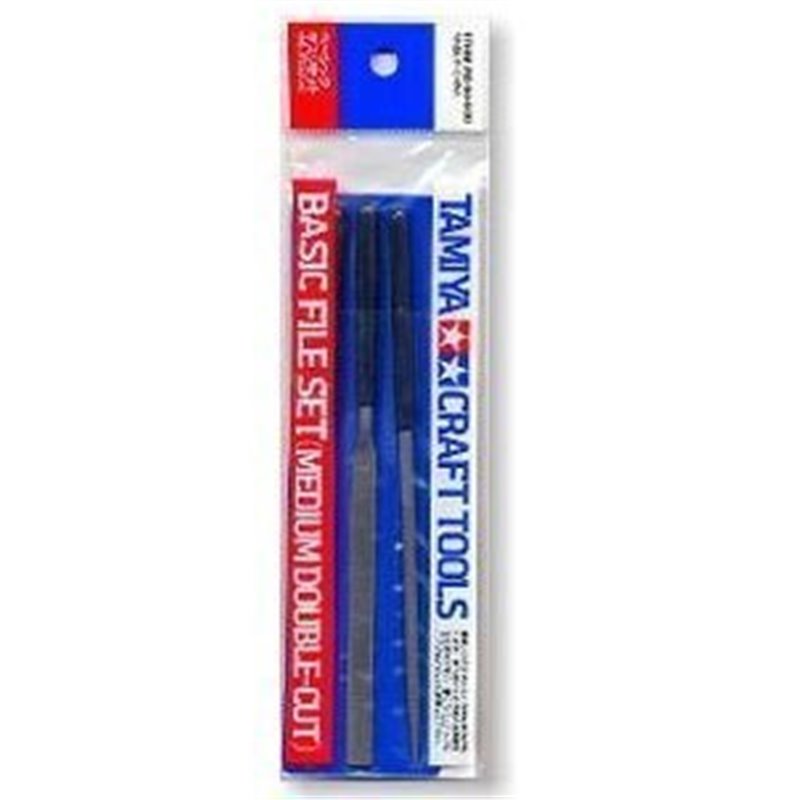 Tamiya 3 Piece Basic File Set