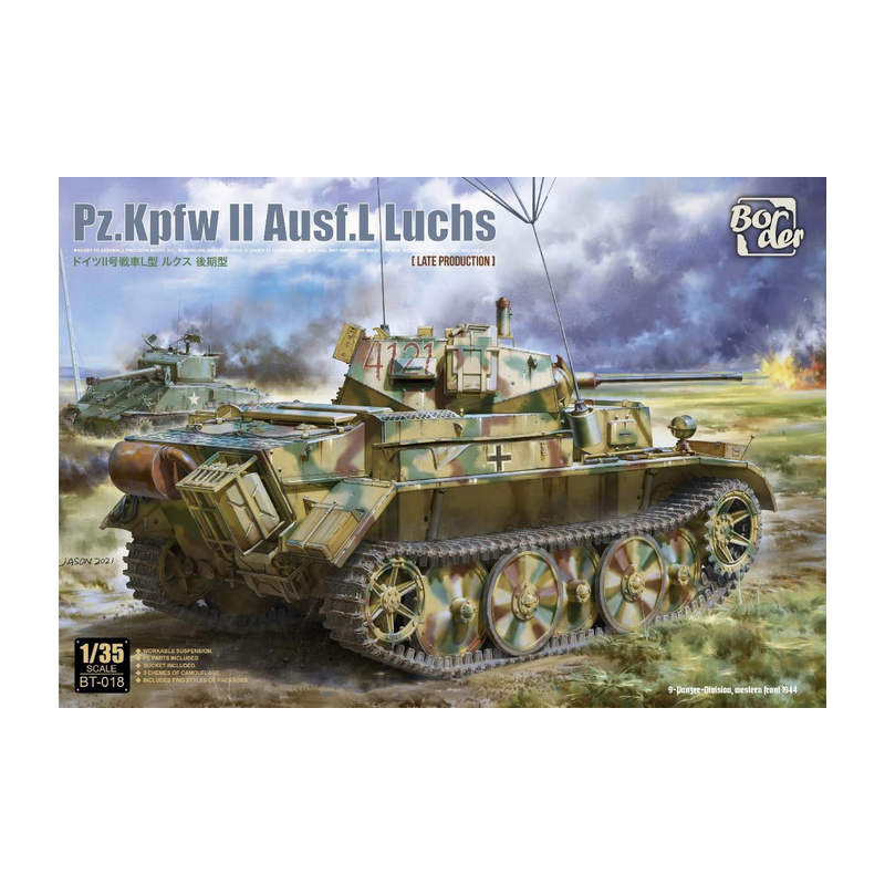 Border Model 1/35 German Panzer II L Luchs Late Type