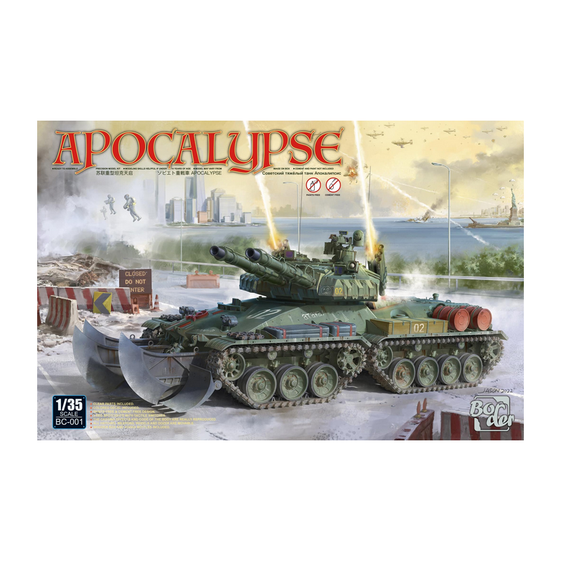 Border Model 1/35 Soviet Tank Apocalypse