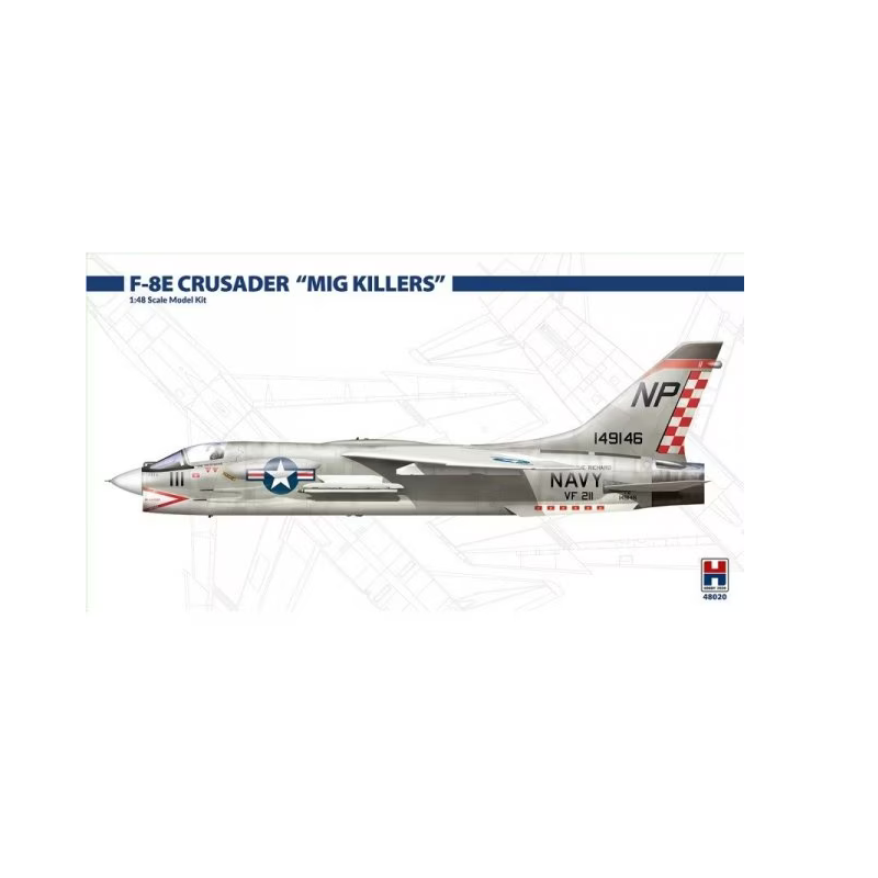 Hobby 2000 1/48 F-8E Crusader "MIG Killers"