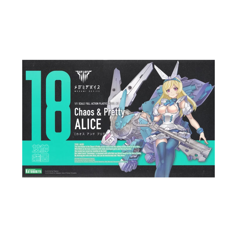 Maqueta Kotobukiya 1/1 Megami Device Chaos & Pretty Alice