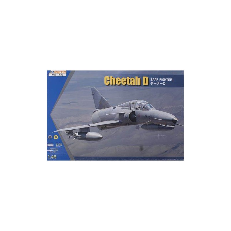 Maqueta de aviones Kinetic 1/48 Cheetah D SAAF Fighter  - ROBOTINES