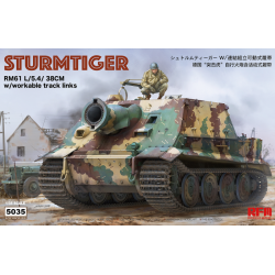 Maqueta Rye Field Model Sturmtiger RM61 L/5.4/38cm 1/35 disponible en Robotines