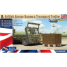 Gecko Models 1/35 British Ammo Boxes w/Pallet & Transport Trailer Set