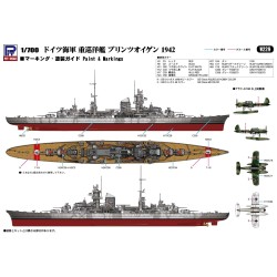 Pit Roar 1/700 German Navy Heavy Cruiser Prinz Eugen 1942