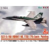 Platz 1/144 Royal Australian Air Force Fighter F / A-18A Hornet NO.77 SQ 77th Anniversary Painting Machine (Set of 2)