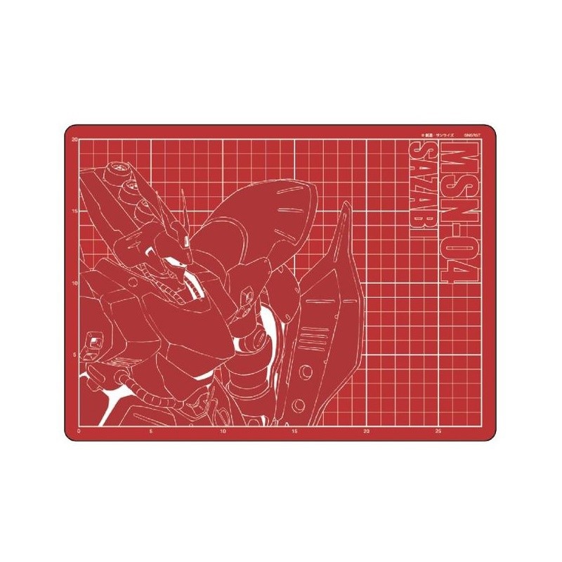 A4 Cutter Mat GS9 (Gundam Stationery) Sazabi