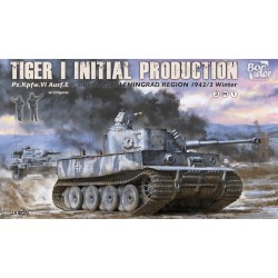 Border Model 1/35 Tiger I Initial Production s.Pz.Abt. 502 Leningrad Region 1942/3 Winter (3 in 1)