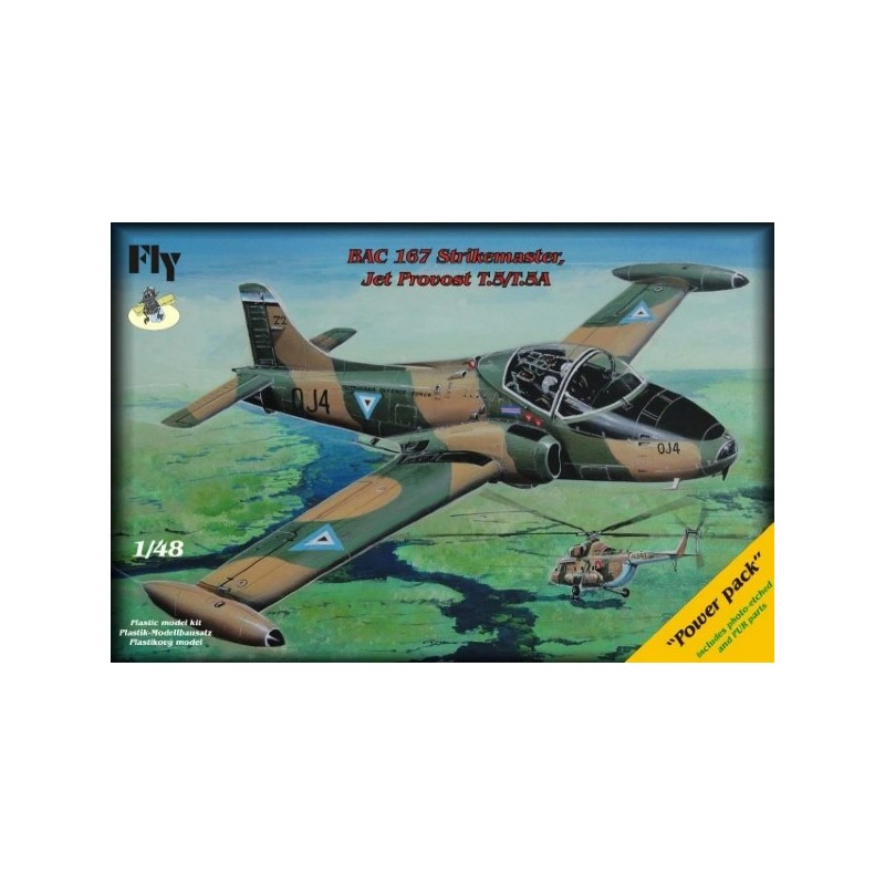 Fly 1/48 BAC 167 Strikemaster,Jet Provost T.5/T.5A (Powerpack)