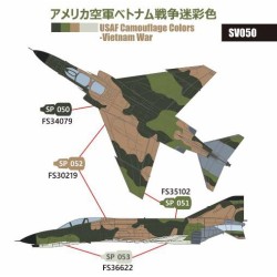 Vic Hobby U.S. Air Force Vietnam War Camouflage Color Set  ROBOTINES