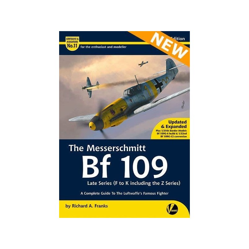 Libro Valiant Wings Publishing Airframe & Miniatures AM-11 The Messerschmitt Bf 109 - Late Series