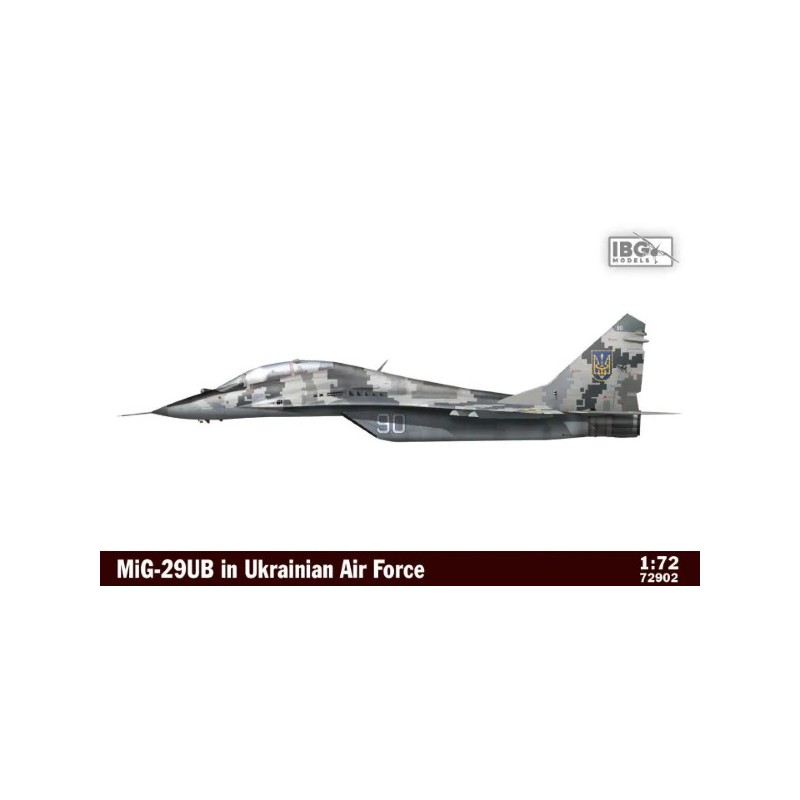 IBG 1/72 MiG-29UB in Ukrainian Air Force Limited Edition