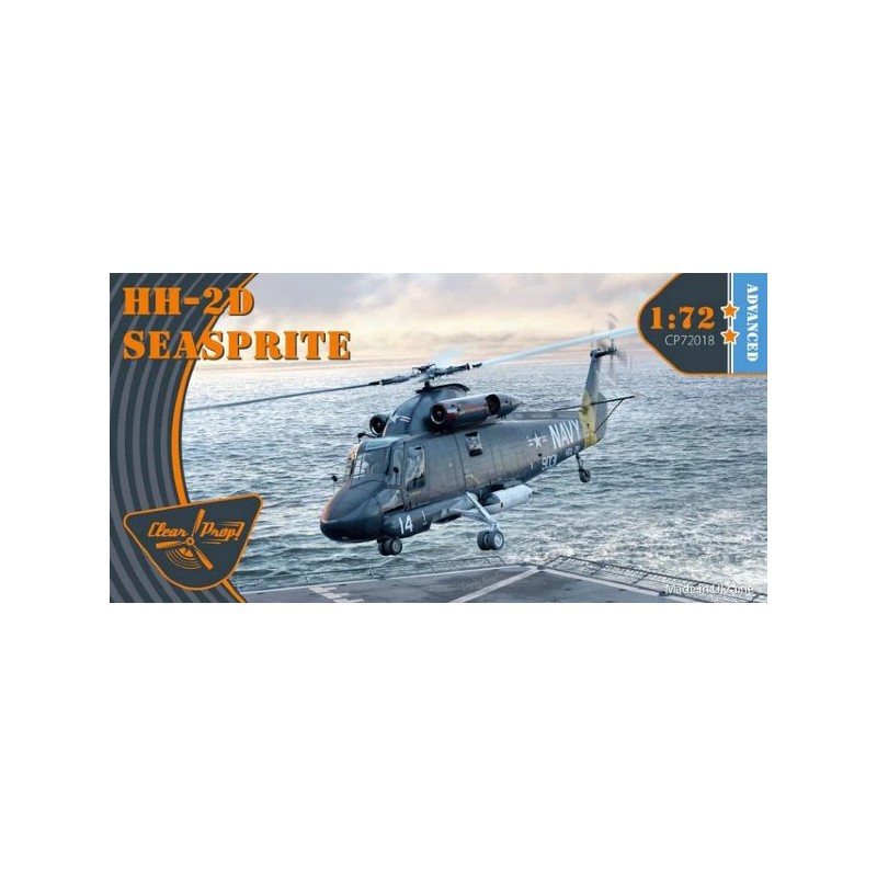 Clear Prop 1/72 Kaman HH-2D Seasprite Advanced Kit helicopter model kit