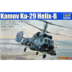 Maqueta de Helicóptero Kamov Ka-29 Helix-B 1/35 de Trumpeter