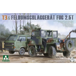 Takom 1/35 T3 & Feldumschlaggerät Fug 2.5t