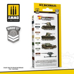 Ammo Mig Spanish Civil War – Nationalists Paint Set