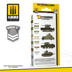 Ammo Mig Spanish Civil War – Republicans Paint Set