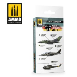 Ammo Mig Luftwaffe Moderna Vol 1 Kit de Pinturas