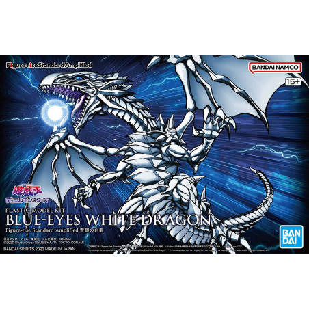 Maqueta Blue-Eyes White Dragon Yu-Gi-Oh! Bandai Figure-rise Standard Amplified