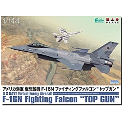 Platz 1/144 US Navy Virtual Enemy F-16N Fighting Falcon Top Gun (set of 2)