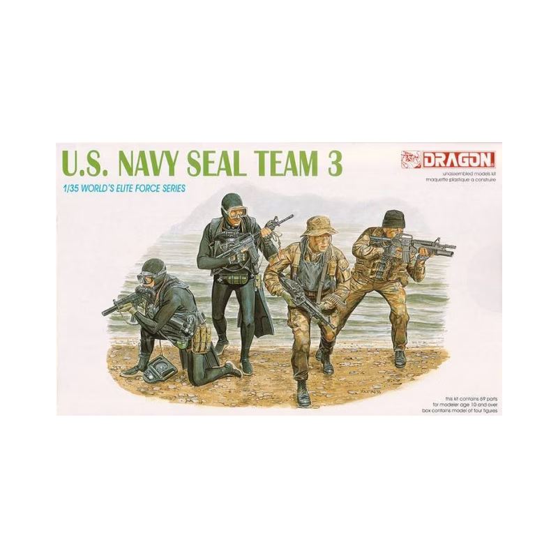 Dragon 1/35 U.S. NAVY SEALs III