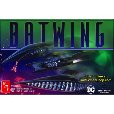 Maqueta AMT 1/25 Batman Forever Batwing