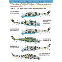 Foxbot Calcas 1/72 Ukrainian crocodiles: Mil Mi-24 Part II