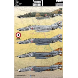 Aztec Models 1/48 Decals Pharaoh's Guardians 1 McDonnell F-4E Phantom II from Egypt