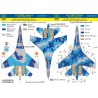 HAD 1/48 Mascaras Su-27 PM1 Flanker B Ukrainian digital camouflage painting mask ​