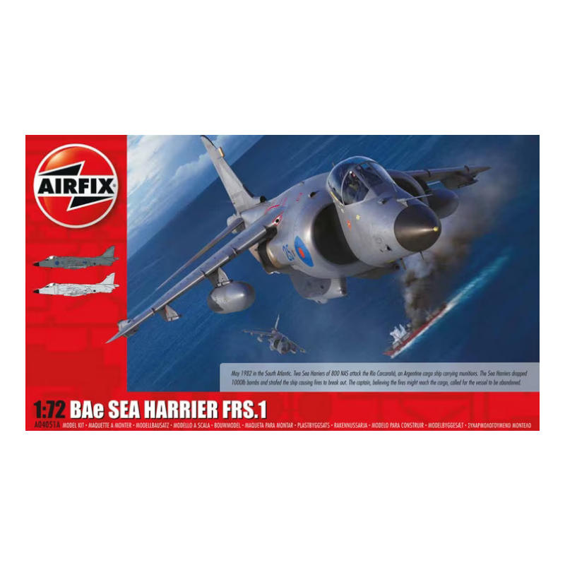 Airfix 1/72 BAe Sea Harrier FRS.1 aicraft model kit