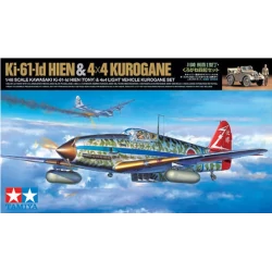 1/48 Kawasaki Ki-61-Id Hien and 4x4 Kurogane Set (Scale Model Limited)