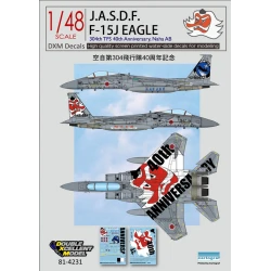 DXM Calca 1/48 J.A.S.D.F. F-15J Eagle 304th TFS 40th Anniversary, Naha AB