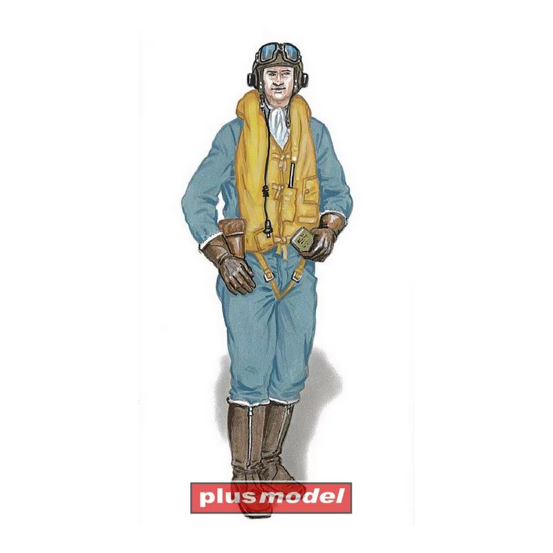 Plusmodel 1/48 Pilot Hurricane resin kit