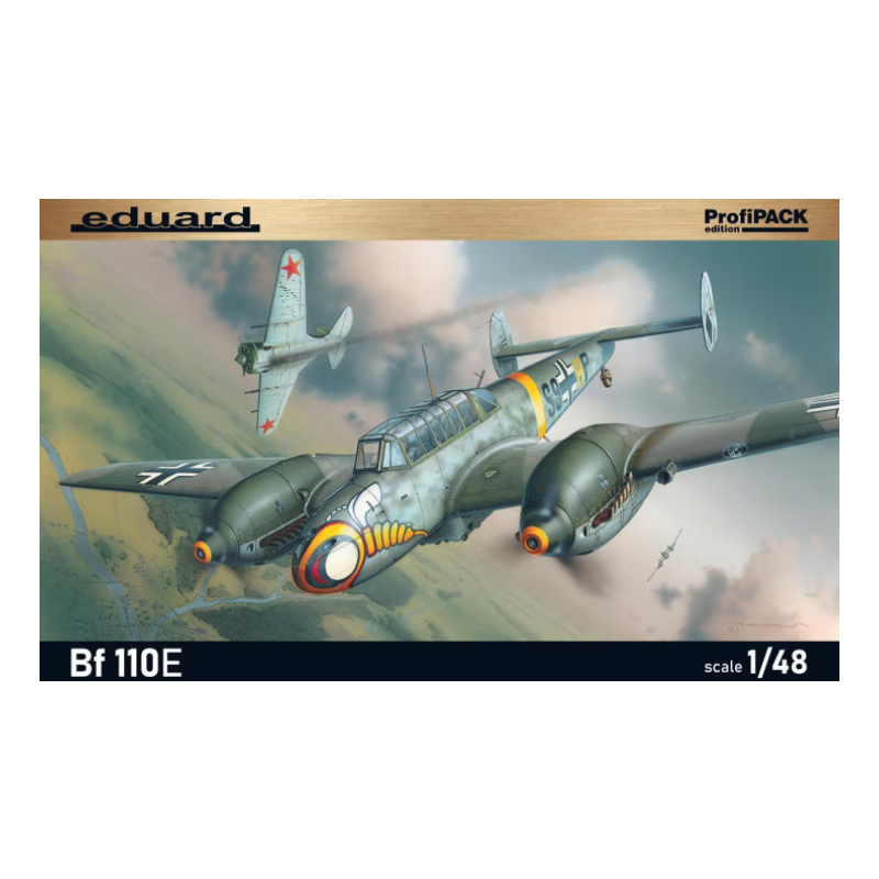 Eduard 1/48 Bf 110E aircraft model kit