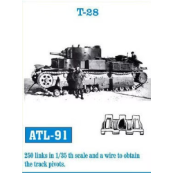 Friul Model 1/35 ATL-91 T-28 Track Links