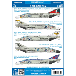 Eduard 1/48 Decals F-4B Marines (Tamiya)