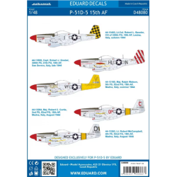 Eduard 1/48 Decals P-51D-5 "15th AF"