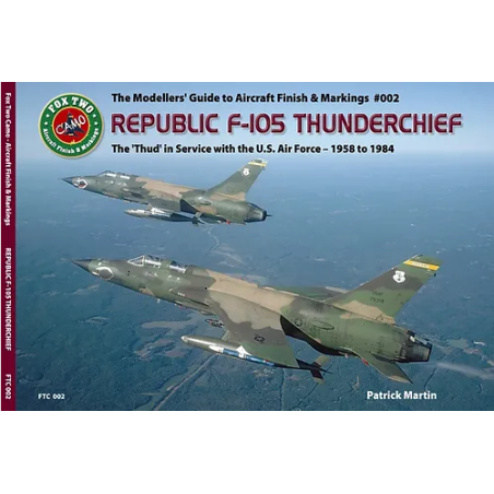 Portada del libro Double Ugly FTC 002 F-105 Thunderchief en servicio USAF