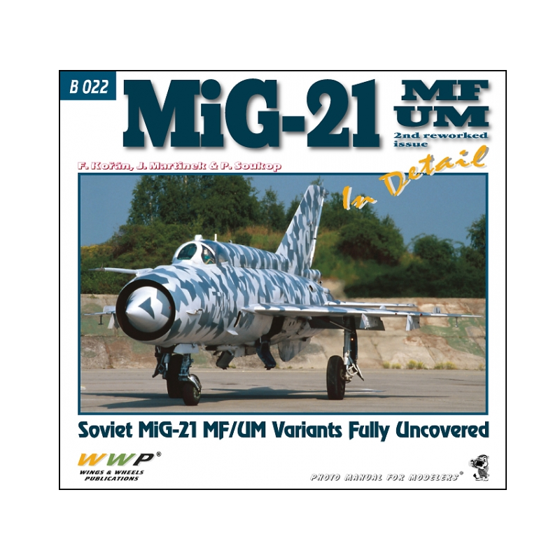 WWP Libro MiG-21MF/UM in detail