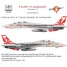 HAD 1/48 decals F-14A VF111 ”Sundowners” - Miss Molly