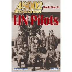 Orion Miniatures 1/48 Imperial Japanese Navy Air Service (IJN) and ground crew WW2 (10 figures)