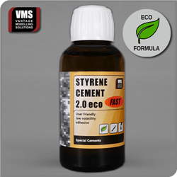 Pegamento VMS Styrene cement Eco rapido