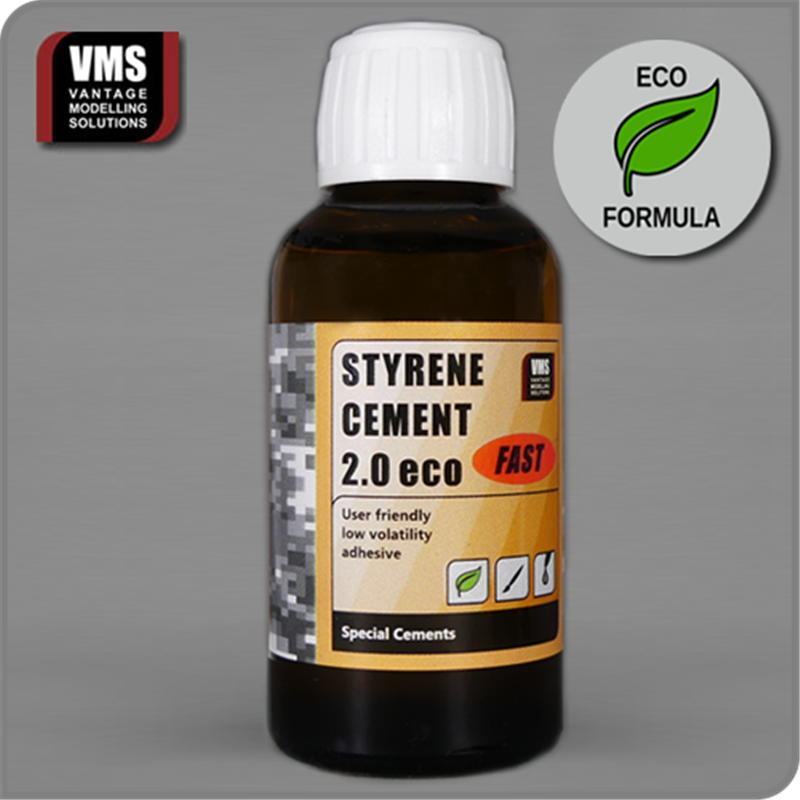 Pegamento VMS Styrene cement Eco rapido