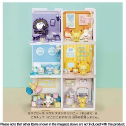 Maqueta Takara Tomy Pokemon Poke Peace House Dressing Room Espurr & Milcery